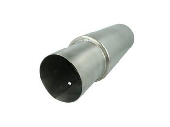 Titanium Exhaust Muffler - Street Series - 102mm (4") - 45cm length - Grade 4