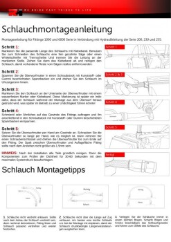 Dash Schlauchanschluss Fitting drehbar 30grad | RHP