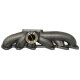 SPA Exhaust Manifold Toyota 2JZ GTE - Cast iron - T4 Twinscroll