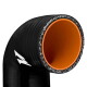 Intercooler silicone hose kit Mishimoto Subaru WRX / WRX STI / 04-07 / Black | MMHOSE-SUBJ-INT4BK