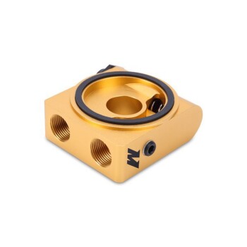 Ölfilter Adapterplatte mit rückseitigem Thermostat