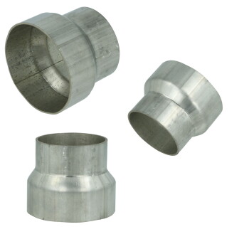 Stainless steel exhaust pipe reducer