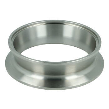 ADLERSPEED CNC T4 Turbo Exhaust Flange to 2.5" ID V-Band Flange 90 Degree Adapte