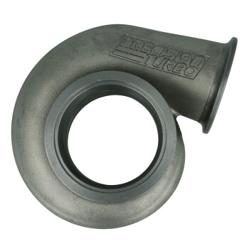 Precision Turbo Abgasgehäuse für 108 mm Abgasrad / 1.15 A/R / V-Band ext. WG / V-Band Auslass