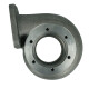 Precision Turbo turbine housing for 62 mm turbine wheel / 0.81 A/R / T4 Singlescroll ext. WG / V-Band