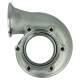 Precision Turbo Abgasgehäuse für 66 mm Abgasrad / 0.82 A/R / V-Band ext. WG / V-Band Auslass - Edelstahl
