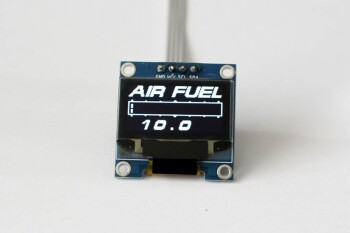 OLED 0.96" digital single AFR (Air fuel Ratio 7.4 - 22.4) gauge | Zada Tech