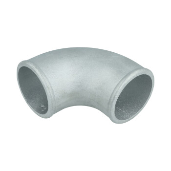 90° Alubogen gegossen 63,5mm (2.5") - enger Radius