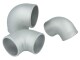 Cast Aluminum Elbow 2.25" - 57mm