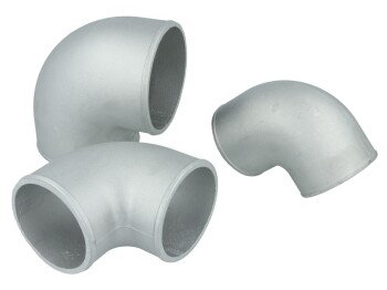 Cast Aluminum Elbow 2.50" - 63,5mm