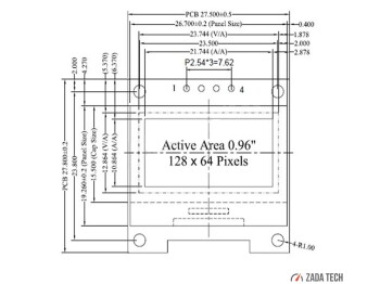 OLED 0.96" digital dual oil temperature (°C) + oil pressure (Bar) display - incl. sensors
