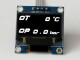 OLED digital dual oil temperature (¡C) + oil pressure (Bar) display - incl. sensors | Zada Tech