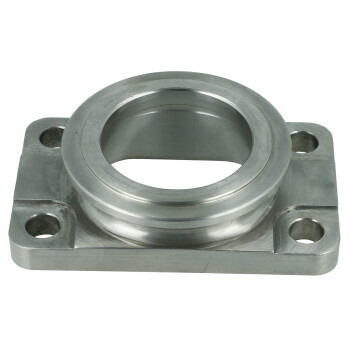 Stainless steel manifold flange adapter T3 to BorgWarner...