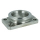 Stainless steel manifold flange adapter T3 to Garrett G-series V-Band turbocharger