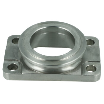 Stainless steel manifold flange adapter T25 to BorgWarner...