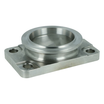 Stainless steel manifold flange adapter T25 to Garrett...