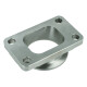 Stainless steel manifold flange adapter T25 to Garrett G-series / GTX V-Band turbocharger