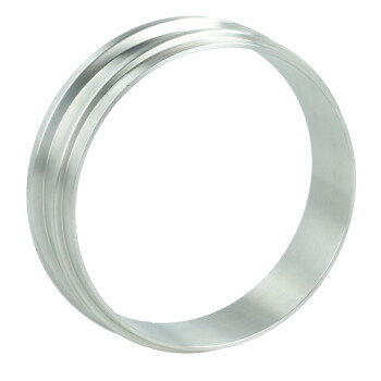 Precision Turbo V-Band downpipe flange / ring T4 (PTXX58 - PTXX76) - Stainless steel