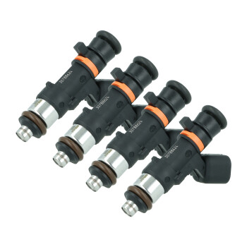 Matched set of 4 Bosch fuel injectors 440ccm - EV14 52mm...