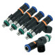 Gematchtes Set mit 5 Bosch Einspritzdüsen - 525ccm - EV14 52mm - Standard