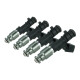 Matched set of 4 Bosch fuel injectors - 380ccm - EV14 68mm - Standard
