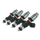 Matched set of 4 Bosch fuel injectors 440ccm - EV14 69mm - Standard