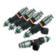 Matched set of 5 Bosch fuel injectors 525ccm - EV14 66mm - Standard