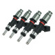 Gematchtes Set mit 4 Bosch Einspritzdüsen - 630ccm - EV14 69mm - mit Schnorchel