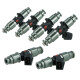 Matched set of 6 Bosch fuel injectors - 900ccm - EV14 65mm - Standard