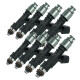 Matched set of 8 Bosch fuel injectors 1700ccm - EV14 78mm - Standard