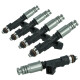 Matched set of 5 Bosch fuel injectors 1700ccm - EV14 90mm - Standard