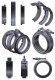 2.5" Stainless Steel V-Band Flange & Clamp Kit
