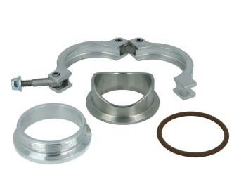 38mm V-Band Set for TiAL QRJ weld-on - stainless