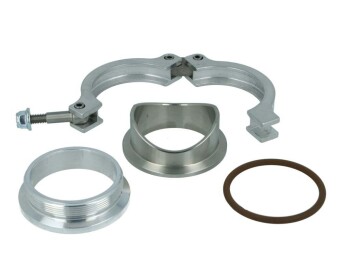 38mm V-Band Set Edelstahl für TiAL QRJ zum Anschweißen