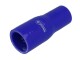 Silicone Reducer Straight, 65 - 60mm, blue | BOOST products