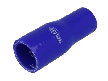 Silicone Reducer Straight, 63,5 - 60mm, blue | BOOST products