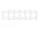 Zylinderkopfdichtung Toyota SUPRA 3.0 24V / 87,70mm / 1,30mm | 338204R