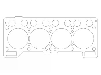Zylinderkopfdichtung (Cut Ring) für Renault R9 1.4 / 77,50mm / 1,80mm | ATHENA