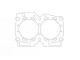 Cylinder head gasket (CUT RING) for Subaru LEGACY 2.5i 16V / 100,00mm / 1,50mm