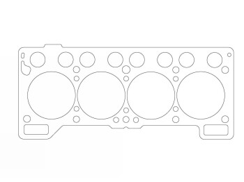 Zylinderkopfdichtung (Cut Ring) für Renault R5 TURBO 1.4 L / 77,00mm / 1,80mm | ATHENA