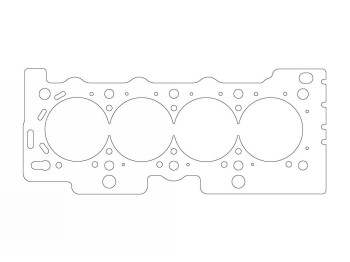 Zylinderkopfdichtung (Cut Ring) für Peugeot 106 1.6i 16V (ab 1996) / 80,50mm / 1,00mm | ATHENA