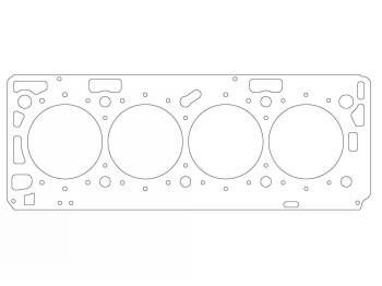 Cylinder Head Gasket Opel ASTRA 1.6 TURBO / 80,00mm / 1,00mm | ATHENA