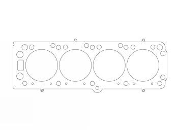 Cylinder Head Gasket Opel KADETT / 88,50mm / 1,30mm |...