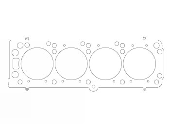 Zylinderkopfdichtung Opel ASTRA 2.0i 16V / 88,50mm / 1,30mm | 338059R