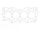 Zylinderkopfdichtung Honda INTEGRA 1.8i 16V / 84,00mm / 0.85mm | 338088R