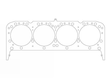 Zylinderkopfdichtung für GM / 105,79mm / 0,70mm |...