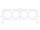Zylinderkopfdichtung für GM / 103,12mm / 0,70mm | 338328R
