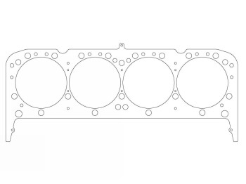 Zylinderkopfdichtung für GM / 106,68mm / 1,00mm |...