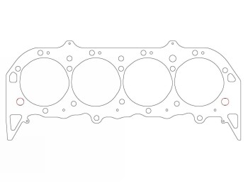 Zylinderkopfdichtung für GM / 115,31mm / 1,00mm |...