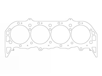 Zylinderkopfdichtung für GM / 115,32mm / 1,90mm |...